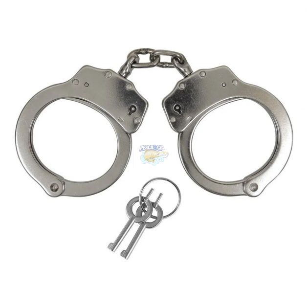 Algema Aço Inox Handcuffs Hc-0232