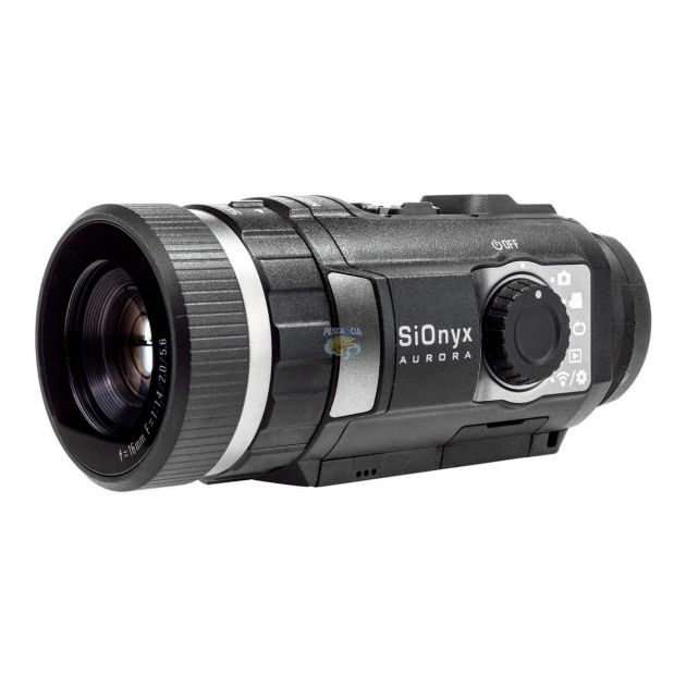 Câmera Digital SIONYX Aurora Black + Base Trilho Picatinny 