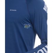 Camiseta Columbia Aurora M/L Surf Blue GG
