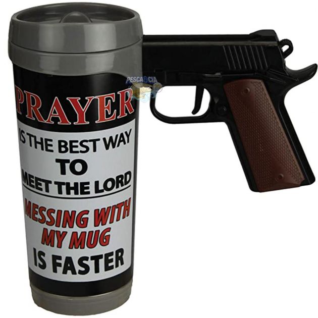 Caneca Cabo Pistola Prayer Is The Best 907095