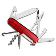 Canivete Victorinox Climber Vermelho Translúcido 14 Funções 1.3703.T