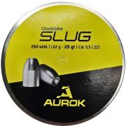 Chumbinho Aurok Slug 25gr 5.5mm 250un