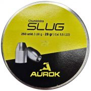 Chumbinho Aurok Slug 28gr 5.5mm 250un