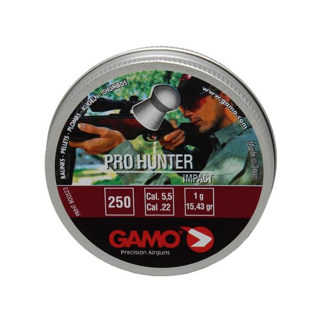 Chumbinho Gamo Pro Hunter Impacto Cal. 5.5 mm 250Unidades