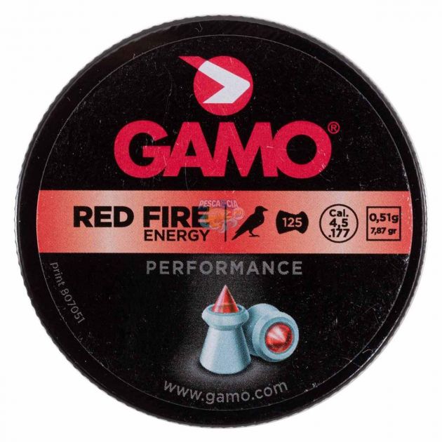 Chumbinho Gamo Red Fire Cal. 4.5mm  - 125 Unidades