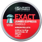 Chumbinho JSB Exact Jumbo Express 5.5mm 250 Unidades