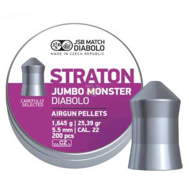 Chumbinho JSB Straton Jumbo Monster 5.5mm 200un