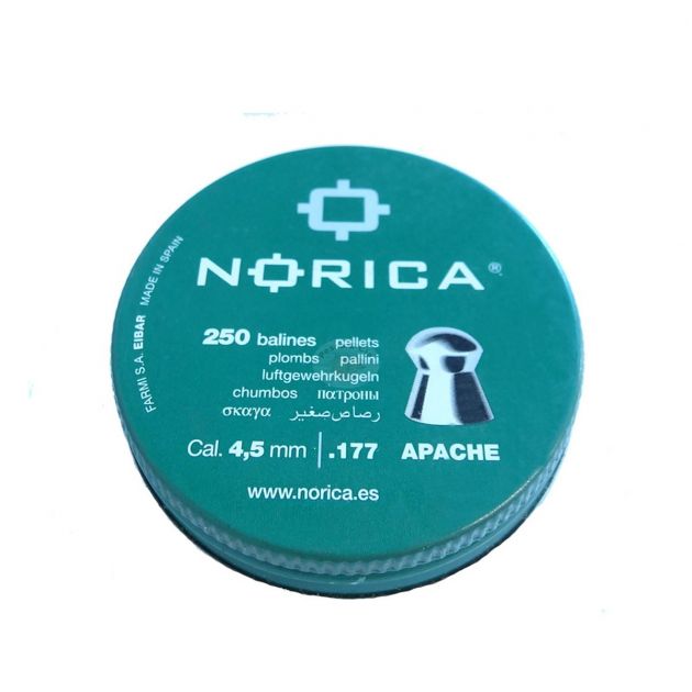 Chumbinho Para Carabina de Pressao Norica Apache Cal. 4.5mm