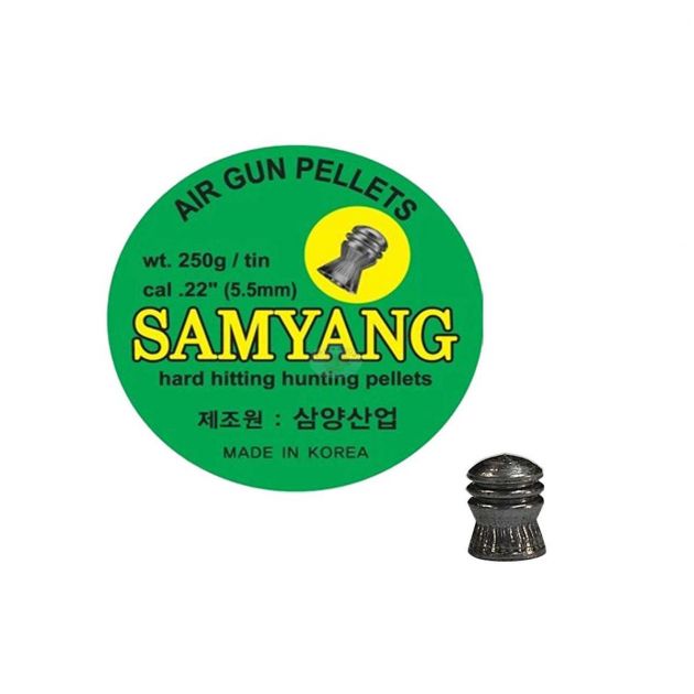 Chumbinho Para Carabina de Pressão Samyang Domed Cal. 5,5mm