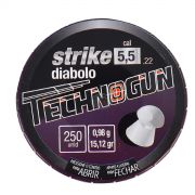 Chumbinho Technogun Strike Diabolo Cal. 5.5mm - 250 Unidades