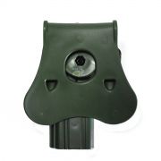 Coldre Externo Destro Glock 17/22/31 Verde - AM-G17G2