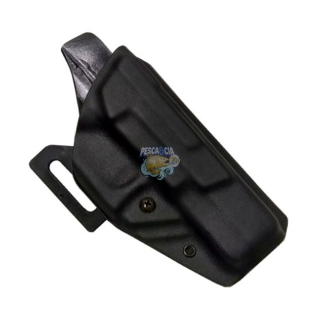 Coldre Externo Magnum Kydex Glock G19/G25 Black - Canhoto