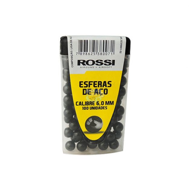 Esferas De Aço BK Rossi 6,0mm - 100 Unidades