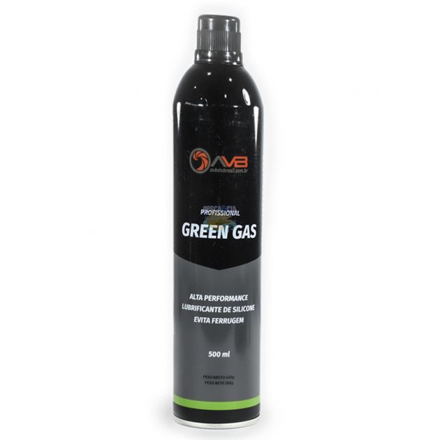 Green Gás Tático Profissional para Airsoft - GREEN-GAS-AVB