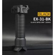 Grip Com Bipe Wosport 20mm EX-31-BK