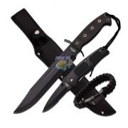 Kit Outdoor - Faca/canivete/bracelete- Mu-1143bk
