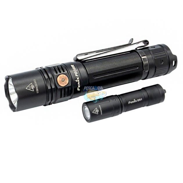 Lanterna Fenix Pd36r Led Black 1600 Lumens