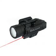 Lanterna Para Pistola Olight Baldr RL C/Laser Vermelho 1120 Lumens - Black