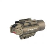 Lanterna Para Pistola Olight Baldr RL C/Laser Vermelho 1120 Lumens - Desert