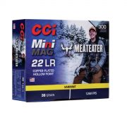 Munição CCI Minimag Meateater CAL.22LR 36GR CX C/300UN