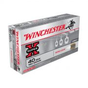 Munição Winchester Cal.40S&W Super X 180Gr Cx/ 50 unidades *VENDA P/ CAC'S*