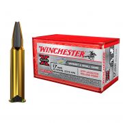 Munição Winchester SUPER X Cal.17HMR XTP JHP 20GR CX/ 50 Unidades - X17HMR1