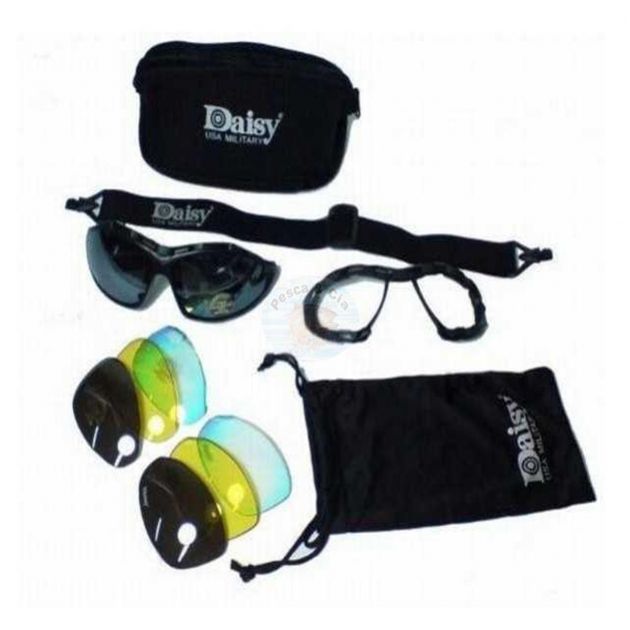 Óculos de Proteção Daisy Military 4x1