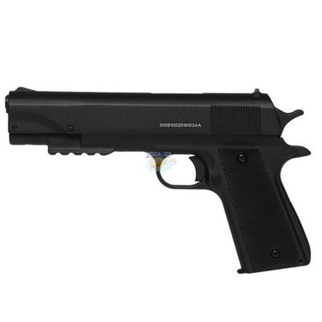 Pistola De Pressão Fox Black 4,5mm - QGK