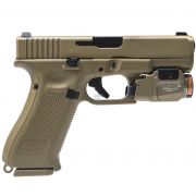 Pistola Glock G19X Cal.9mm 17 Tiros C/ Lanterna Streamlight TLR-7A - Cano 4.02" 