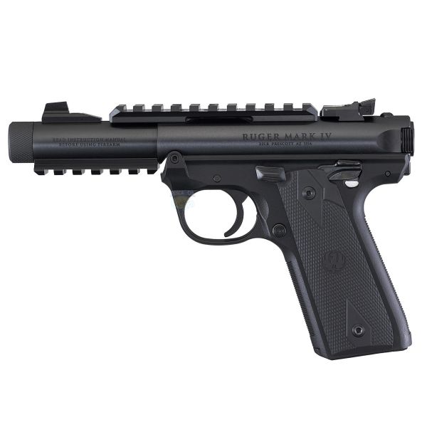 Pistola Ruger MARK IV ™ 22/45 Tactical Cal. 22LR 10 Tiros - Cano 4,40  na  Pesca & Cia Armas