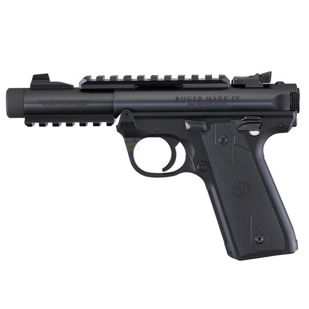 Pistola Ruger MARK IV ™ 22/45 Tactical Cal. 22LR 10 Tiros - Cano 4,40 "