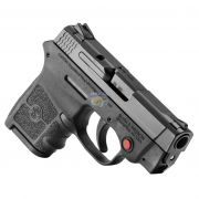 Pistola Smith & Wesson M&P BODYGUARD CRIMSON TRACE (C/LASER) Cal. .380ACP Oxidado