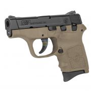 Pistola Smith & Wesson M&P BODYGUARD FDE Cal. .380ACP 06 Tiros - Cano 2.75"