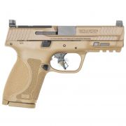 Pistola Smith & Wesson M&P M2.0 COMPACT OR FDE Cal. 9mm 15 Tiros - Cano 4"