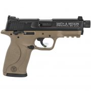 Pistola Smith & Wesson M&P22 COMPACT Cerakote FDE Cal.22LR 10 Tiros - Cano 3.6"