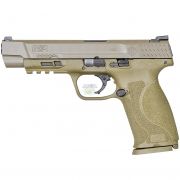 Pistola Smith&Wesson M&P M2.0 FLAT DARK EARTH (FDE) Cal.9mm 17 Tiros - Cano 5"