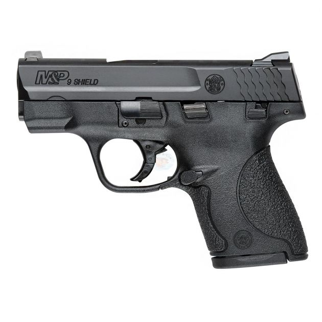 Pistola Smith&Wesson M&P9 Shield Cal. 9mm Oxidada - 08 Tiros