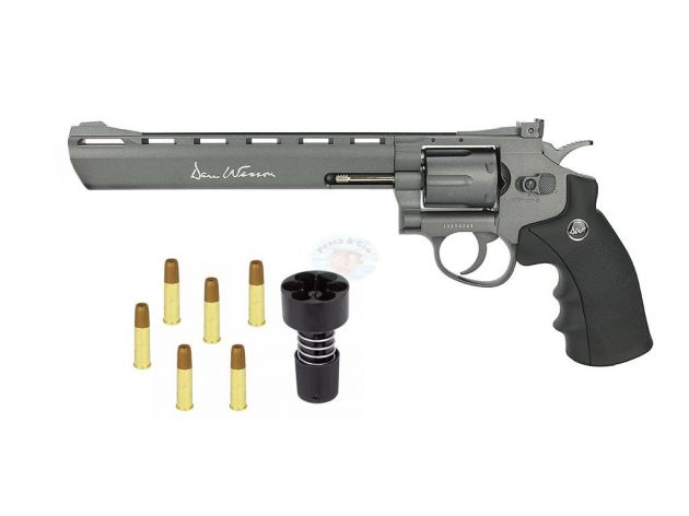 Revolver Airgun Asg Dan Wesson 8" Co2 4.5mm Oxid