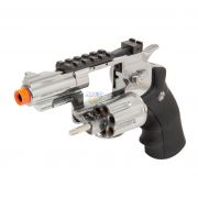 Revolver Airsoft Co2 Wingun 708s 2pol 6mm Niquel