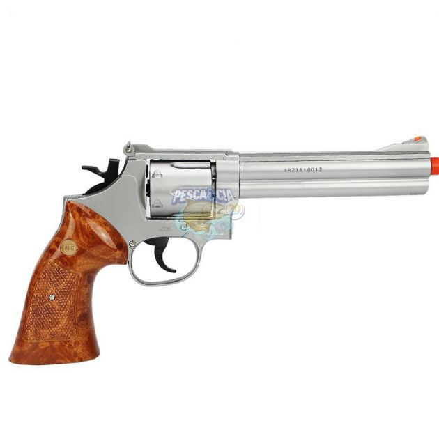 Revolver Airsoft Gas UHC M586 UG-135S 6mm Silver