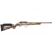 Rifle Ruger American Camo I-M Brush Synthetic Cal.17HMR 9 Tiros - Cano 18"