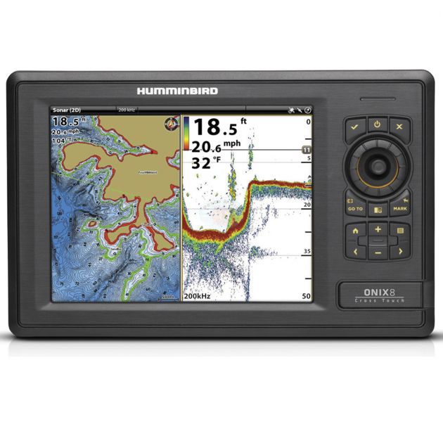 Sonar com GPS Humminbird Onix 8 HD Colorido Touch Screen Ref. 408600-1M